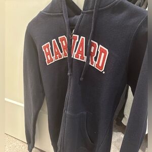 Harvard Navy Full-Zip